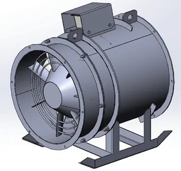 Шахтный вентилятор ВОЭ-5У2